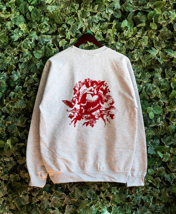 Angels Crewneck Ash Grey