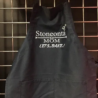 MOM Let's Bake Apron Navy