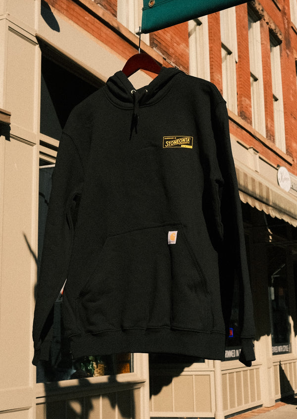 Carhartt Rectangle Hoodie Black