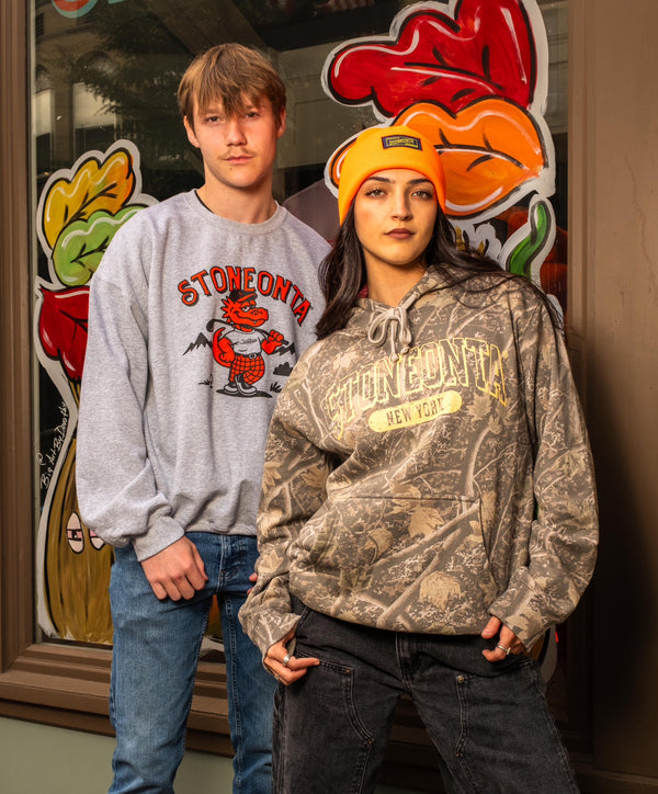 Heavyweight Faded Camo Hoodie