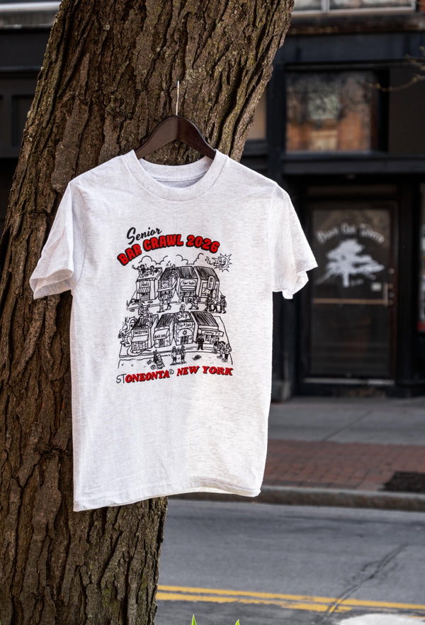 PRE-ORDER Senior Bar Crawl ‘26 tee