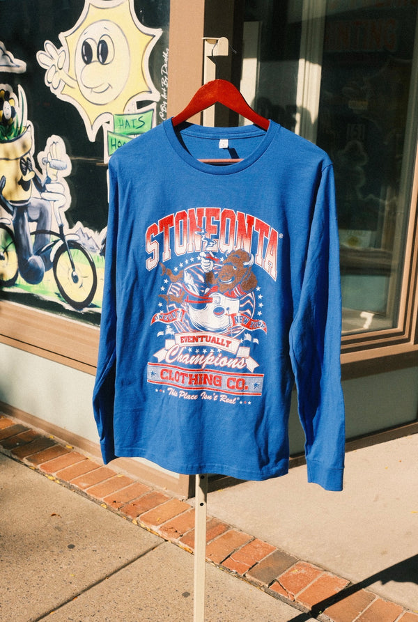 Eventually Champions Long Sleeve Royal