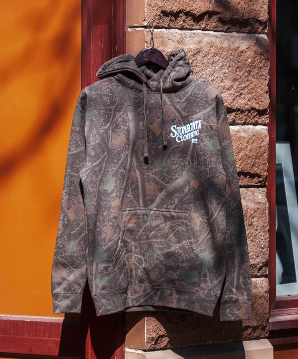 Heavyweight Dark Camo Hoodie