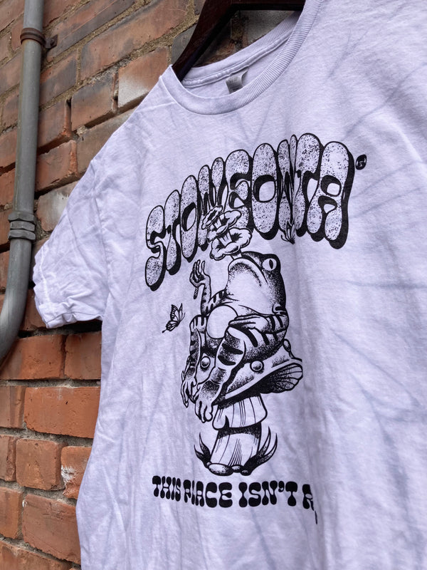 Frog Tie Dye Light Grey Tee