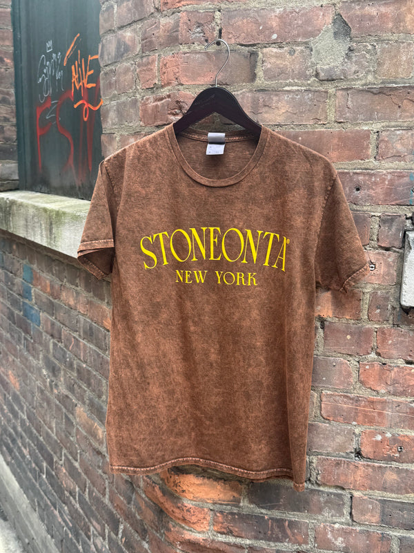 Limited Edition Brown Acid Wash Tee