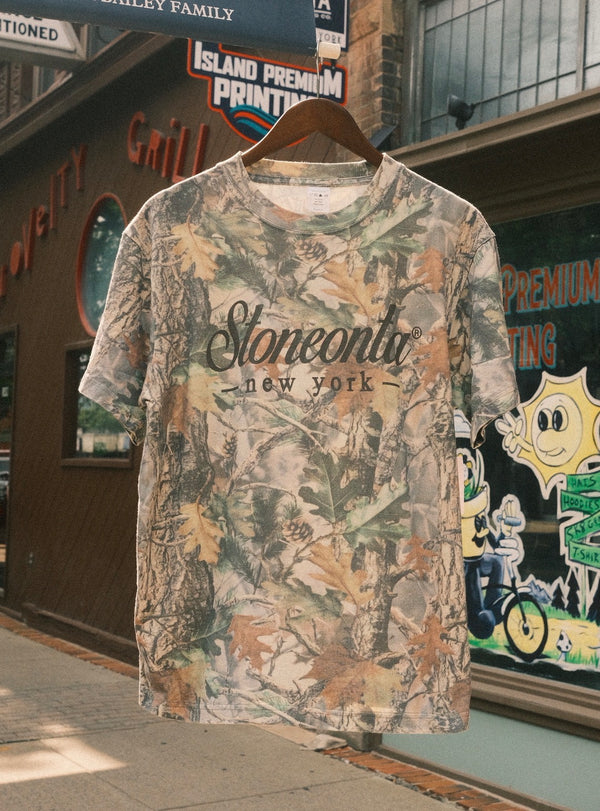 Premium Oversized Vintage Camo Tee