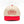 Structured Baseball Hat Red/Kahki Serif