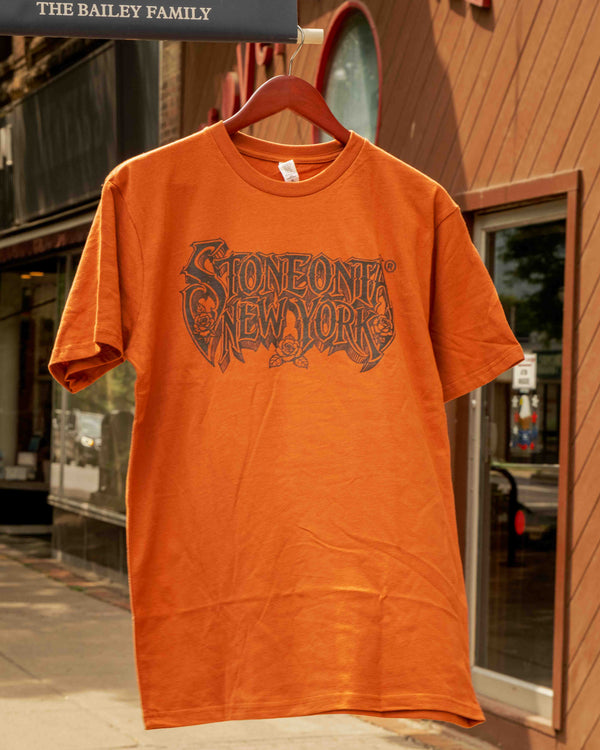Metal Tee Burnt Orange