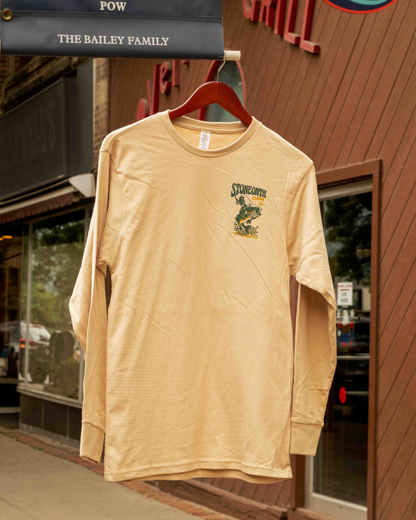 Cowboy Fish Long Sleeve Tan