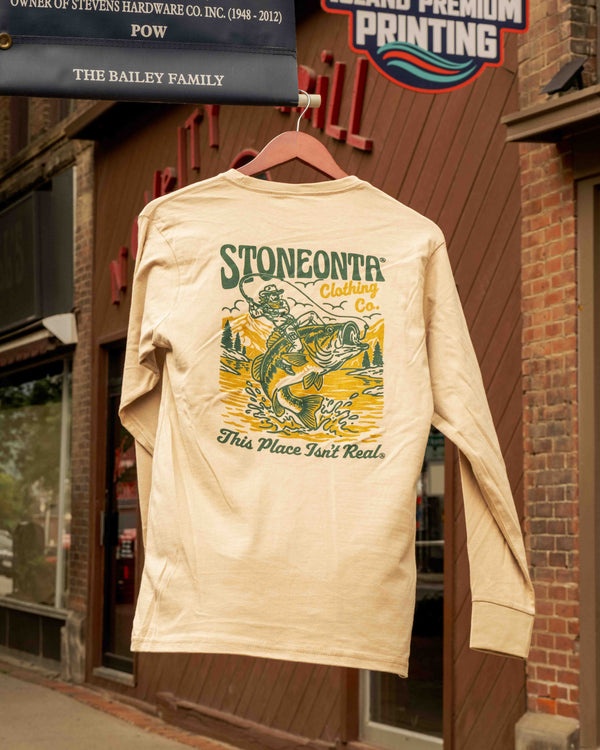 Cowboy Fish Long Sleeve Tan