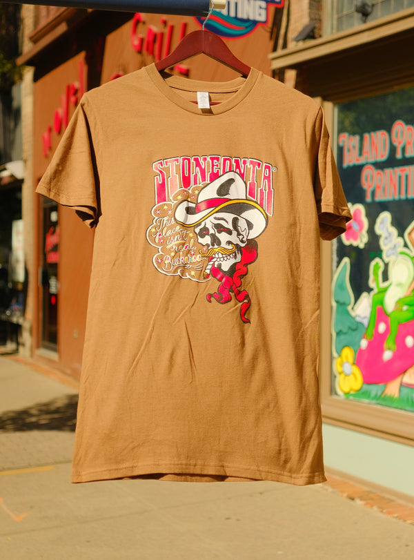 Buckaroo Tee Chestnut Brown