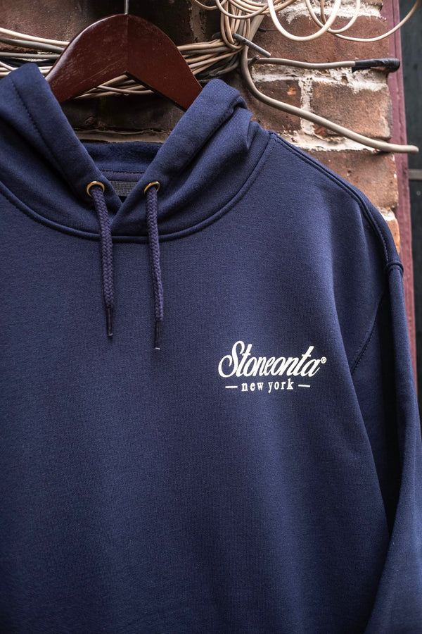 Carhartt Script Hoodie Navy
