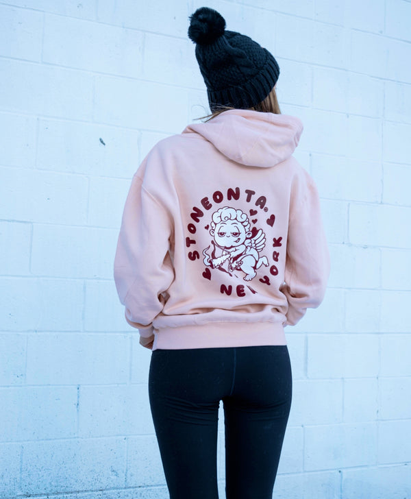 Cupid Hoodie Light Pink