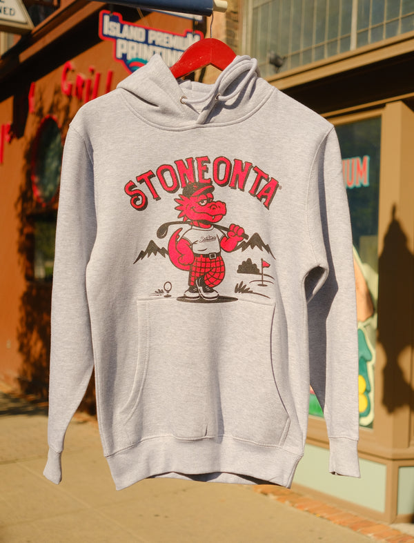 Golf Hoodie Heather Grey