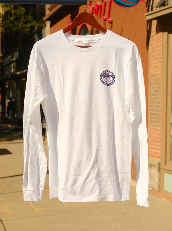Baseball Long Sleeve White
