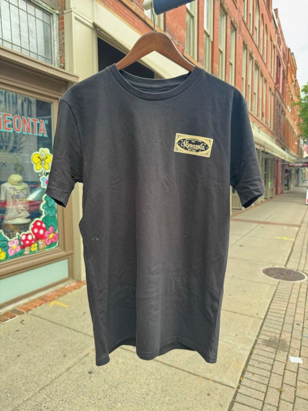 Vintage Rectangle Tee Black