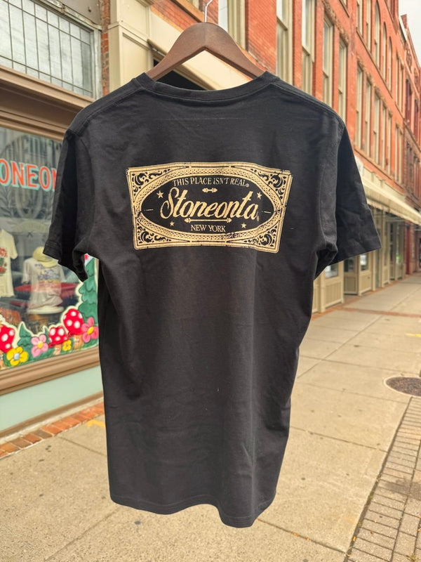 Vintage Rectangle Tee Black