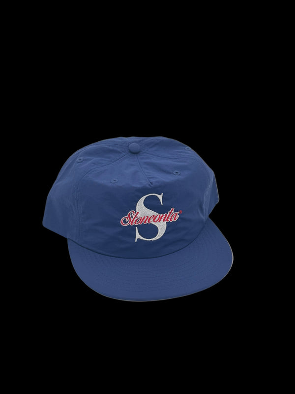 Active Material Unstructured Flat Brim Navy