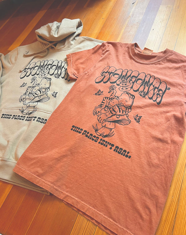 Comfort Colors Frog tee Burnt Orange image 1